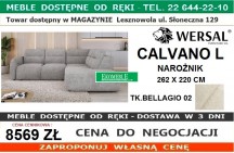 WERSAL - CALVANO NAROŻNIK L  TK.BELLAGIO 02
